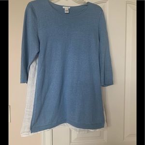 J.Jill 100% linen top.